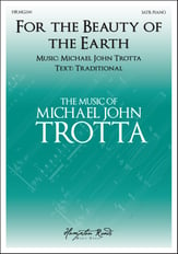 For the Beauty of the Earth SATB choral sheet music cover